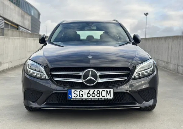 mercedes benz gliwice Mercedes-Benz Klasa C cena 84900 przebieg: 157000, rok produkcji 2020 z Gliwice